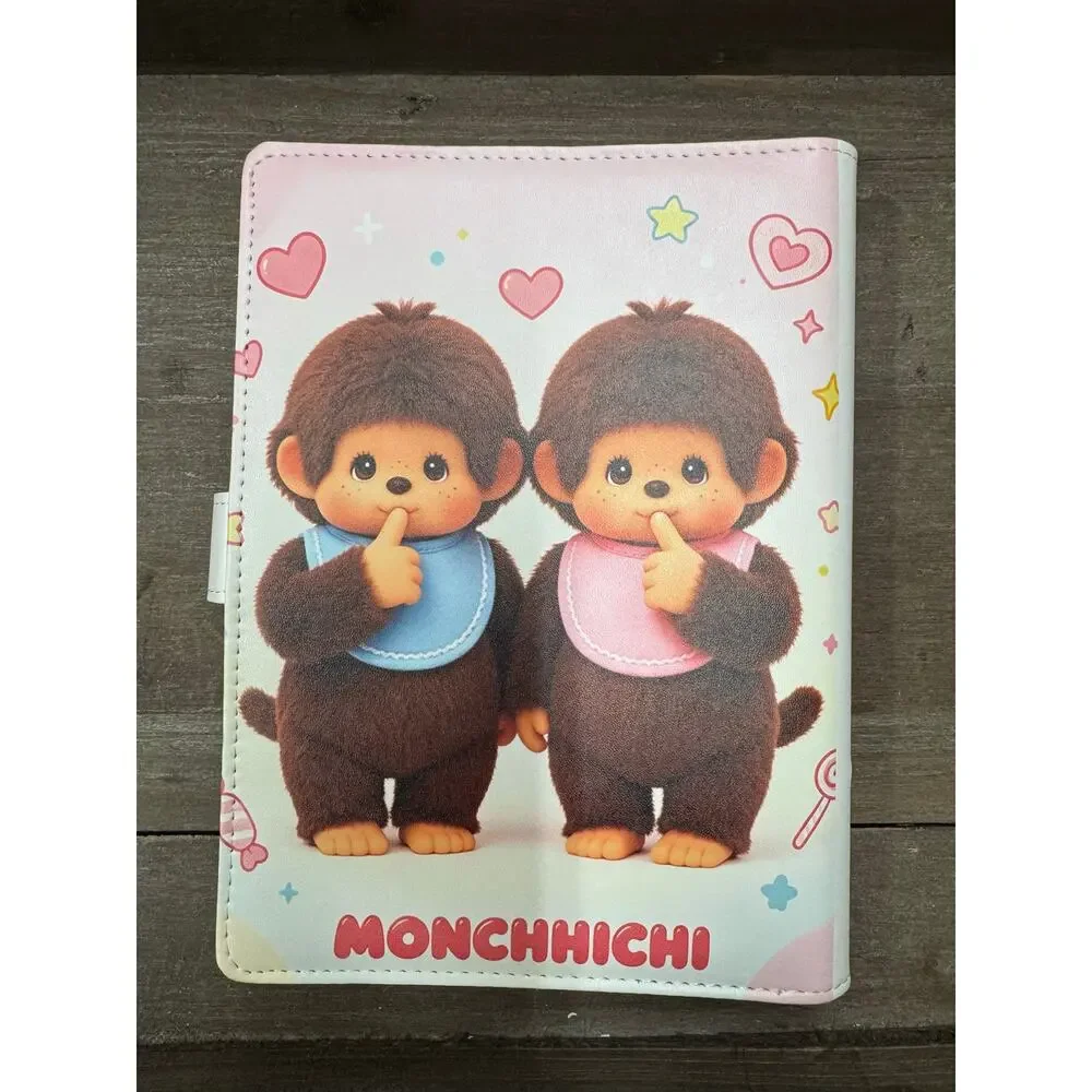 Monchhichi Size A5 Binder with Matching Printed Stationery Paper
